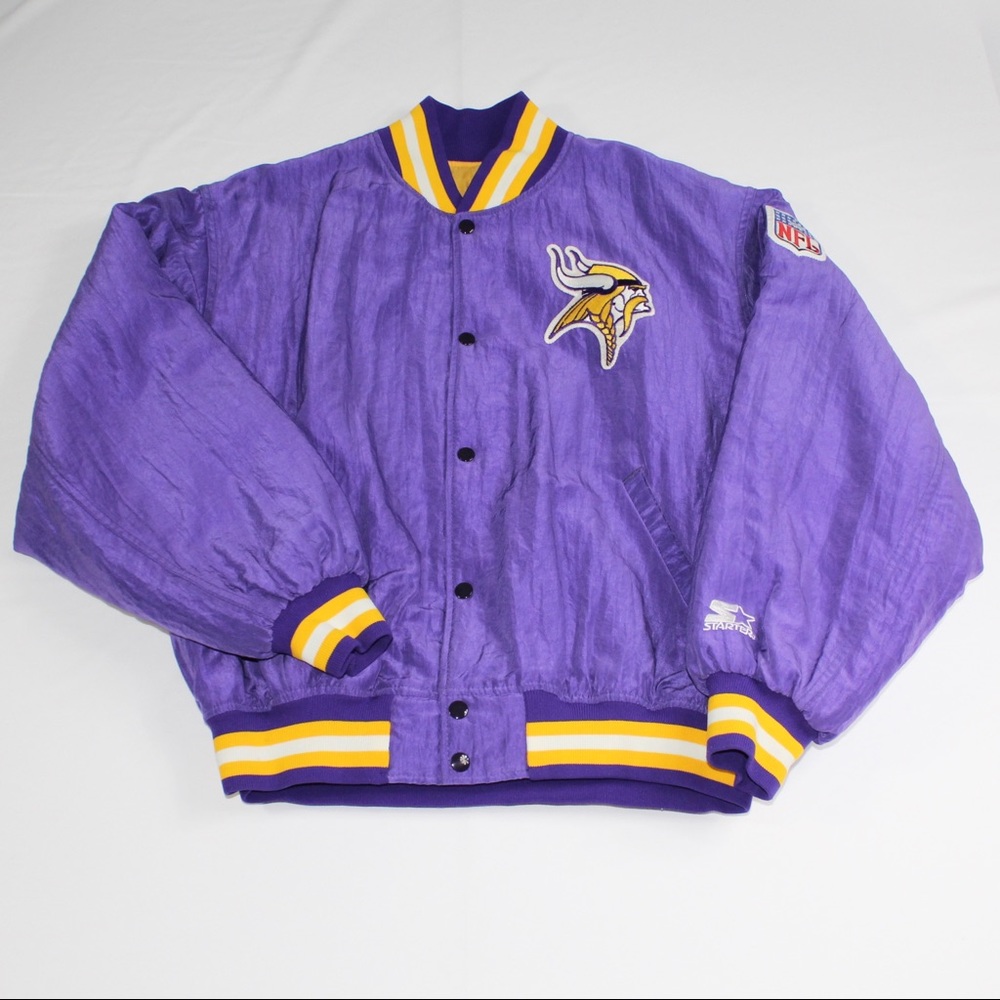Vintage Starter Minnesota Vikings NFL Puff Jacket
